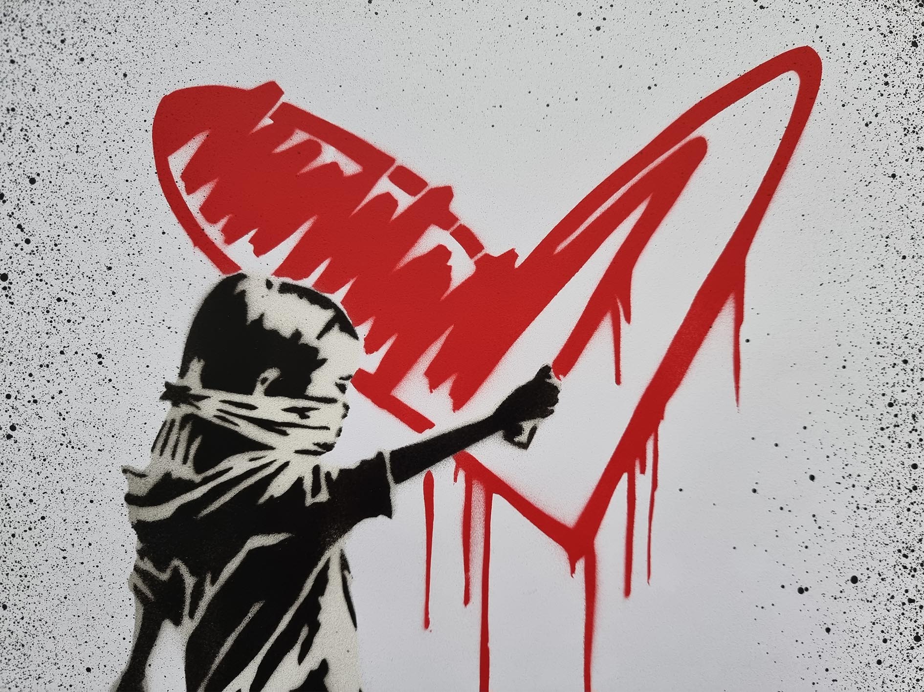 Love Over Money Banksy | Poster